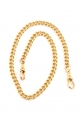 15ct Rose Gold Solid Curb Chain