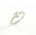 18ct White Gold Heart Cut Diamond Ring