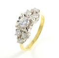 18ct Gold Diamond Seven Stone Ring