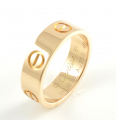 Cartier 18ct Rose Gold Love Ring