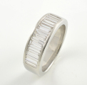 Platinum Baguette Diamond Ring